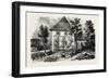 Country House in Lechwitz-null-Framed Giclee Print