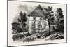 Country House in Lechwitz-null-Mounted Giclee Print