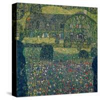 Country House on Attersee Lake, Upper Austria, 1914-Gustav Klimt-Stretched Canvas