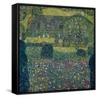 Country House on Attersee Lake, Upper Austria, 1914-Gustav Klimt-Framed Stretched Canvas