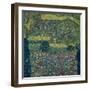 Country House on Attersee Lake, Upper Austria, 1914-Gustav Klimt-Framed Giclee Print