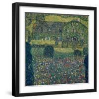 Country House on Attersee Lake, Upper Austria, 1914-Gustav Klimt-Framed Giclee Print