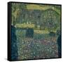 Country House on Attersee Lake, Upper Austria, 1914-Gustav Klimt-Framed Stretched Canvas