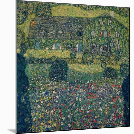 Country House on Attersee Lake, Upper Austria, 1914-Gustav Klimt-Mounted Giclee Print