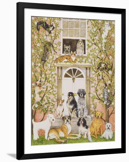 Country House Party-Pat Scott-Framed Giclee Print