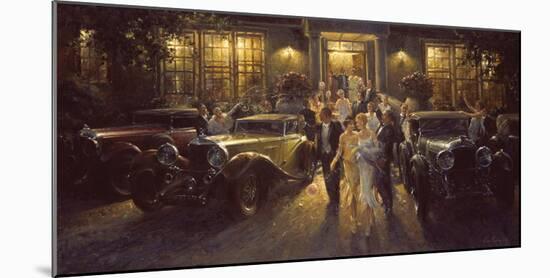Country House Weekend-Alan Fearnley-Mounted Giclee Print