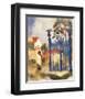 Country House-Auguste Macke-Framed Premium Giclee Print