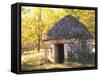 Country Hut of Stone (Borie), Truffiere De La Bergerie, Ste Foy De Longas, Dordogne, France-Per Karlsson-Framed Stretched Canvas