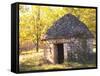 Country Hut of Stone (Borie), Truffiere De La Bergerie, Ste Foy De Longas, Dordogne, France-Per Karlsson-Framed Stretched Canvas