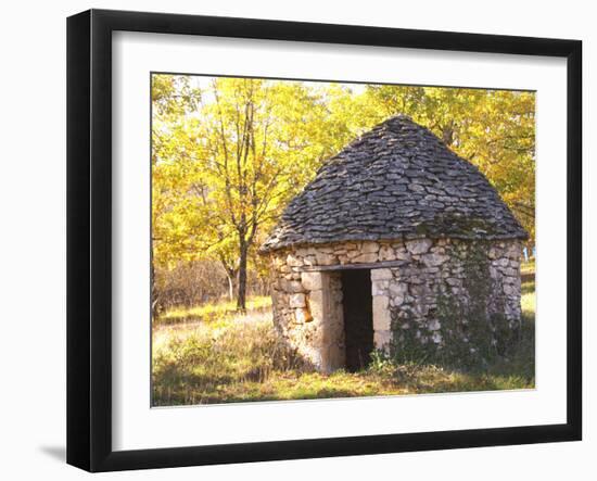 Country Hut of Stone (Borie), Truffiere De La Bergerie, Ste Foy De Longas, Dordogne, France-Per Karlsson-Framed Photographic Print
