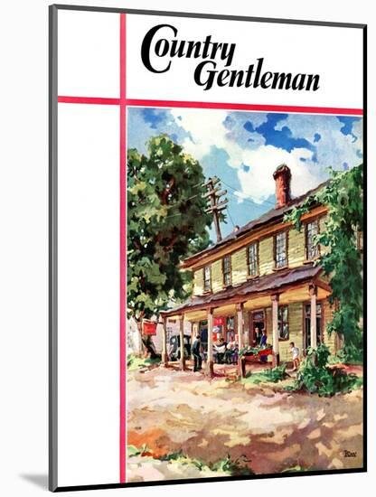 "Country Inn," Country Gentleman Cover, September 1, 1939-G. Kay-Mounted Giclee Print