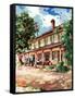 "Country Inn,"September 1, 1939-G. Kay-Framed Stretched Canvas