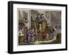 Country Inn Yard-William Hogarth-Framed Art Print