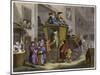 Country Inn Yard-William Hogarth-Mounted Art Print