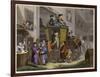 Country Inn Yard-William Hogarth-Framed Art Print