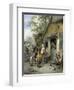 Country Kermis, 1680-1704-Cornelis Dusart-Framed Art Print