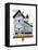 Country Kitchen Birdhouse-Debbie McMaster-Framed Stretched Canvas