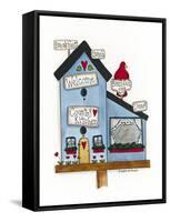 Country Kitchen Birdhouse-Debbie McMaster-Framed Stretched Canvas