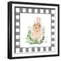 Country Kitchen Bunny-Enya Todd-Framed Art Print