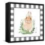 Country Kitchen Bunny-Enya Todd-Framed Stretched Canvas