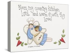 Country Kitchen-Debbie McMaster-Stretched Canvas
