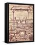 Country Kitchen-Bartolomeo Scappi-Framed Stretched Canvas