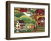 Country Kite Quilt Lemonade-Cheryl Bartley-Framed Giclee Print