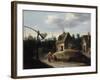 Country Landscape, 17th Century-David Teniers the Younger-Framed Giclee Print