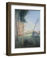 Country Landscape by Julian Alden Weir-Geoffrey Clements-Framed Giclee Print