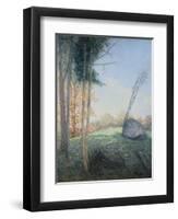 Country Landscape by Julian Alden Weir-Geoffrey Clements-Framed Giclee Print