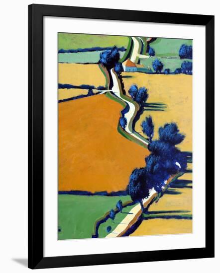 Country Lane Spring II-Paul Powis-Framed Giclee Print