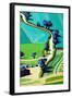 Country Lane Summer-Paul Powis-Framed Giclee Print