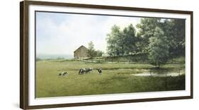 Country Lane-Ray Hendershot-Framed Giclee Print