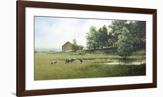 Country Lane-Ray Hendershot-Framed Giclee Print