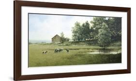 Country Lane-Ray Hendershot-Framed Giclee Print
