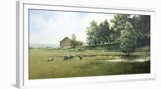 Country Lane-Ray Hendershot-Framed Giclee Print