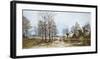 Country Lane-Ron Folland-Framed Premium Giclee Print