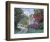 Country Lane-Allan Myndzak-Framed Art Print