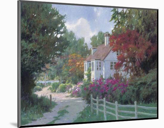 Country Lane-Allan Myndzak-Mounted Art Print