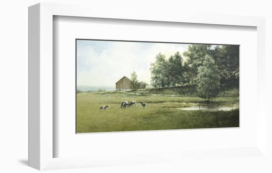 Country Lane-Ray Hendershot-Framed Art Print