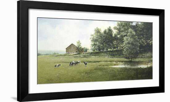 Country Lane-Ray Hendershot-Framed Art Print