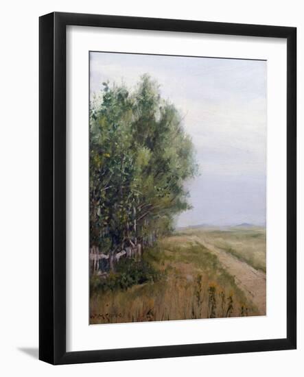 Country Lane-William Merritt Chase-Framed Giclee Print