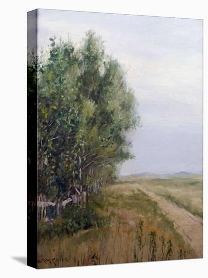 Country Lane-William Merritt Chase-Stretched Canvas