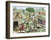 Country Life in France in the Late Middle Ages-null-Framed Giclee Print