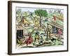 Country Life in France in the Late Middle Ages-null-Framed Giclee Print