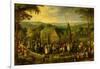 Country Life with a Wedding Scene-Jan Brueghel the Elder-Framed Giclee Print