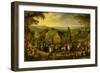 Country Life with a Wedding Scene-Jan Brueghel the Elder-Framed Giclee Print