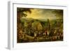 Country Life with a Wedding Scene-Jan Brueghel the Elder-Framed Giclee Print