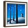 Country Lights - The Frost-Cindy Thornton-Framed Art Print