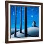 Country Lights - The Frost-Cindy Thornton-Framed Art Print